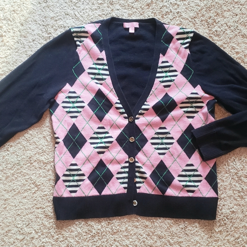 LILLY PULITZER CARDIGAN (XL)